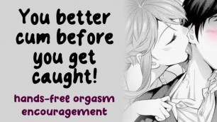 Stranger Whispers in your Ear until you Cum | Hands-Free Public Orgasm Encouragement RP