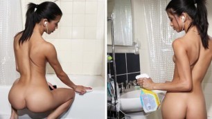Bangbros - Skinny Venezuelan Housekeeper Veronica Rodriguez Fucks My Friend