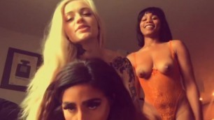 Smoking Hot Lesbian Threesome With Jenna Foxx, Naomi Woods & Alex Grey!