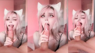 She Loves Cock so much she wants to Suck it and Put it in her Mouth all the Time - Pinkloving ????